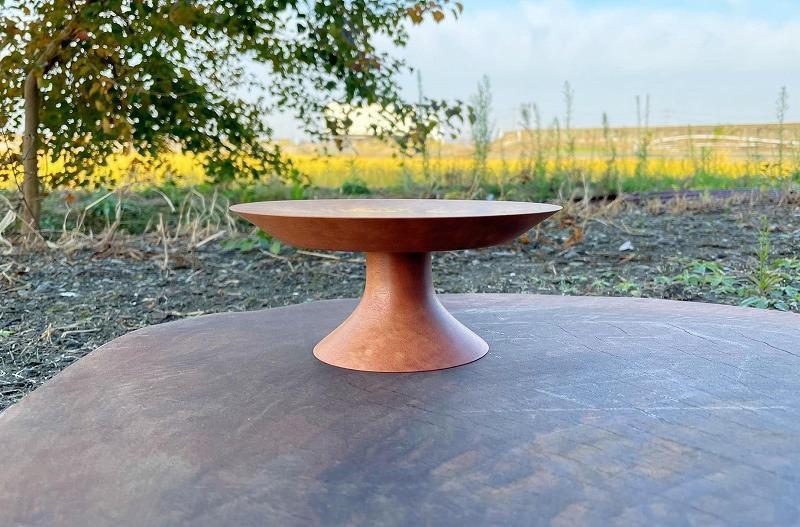 【木製コンポート（ボセ材・杢）】木の温もりが豊でおしゃれな生活アイテム・大川市ふるさと納税のみ MUFactory