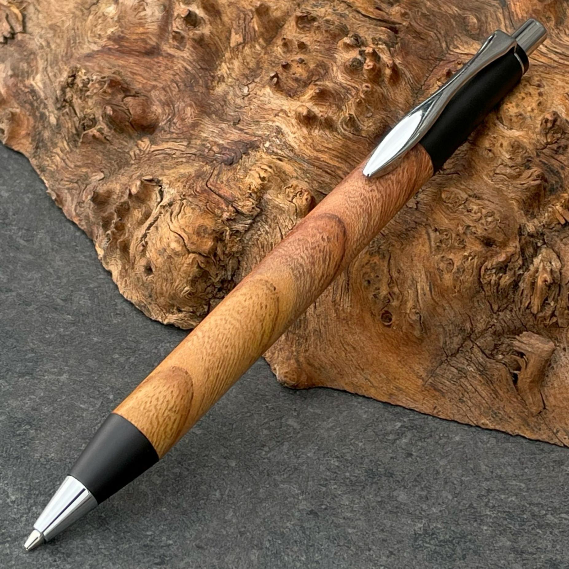 欅・けやき  / 2つの内部機構を持つ新感覚の木軸ペン / SINPEN【MP&BP】ゴールド金具 / MUKU屋