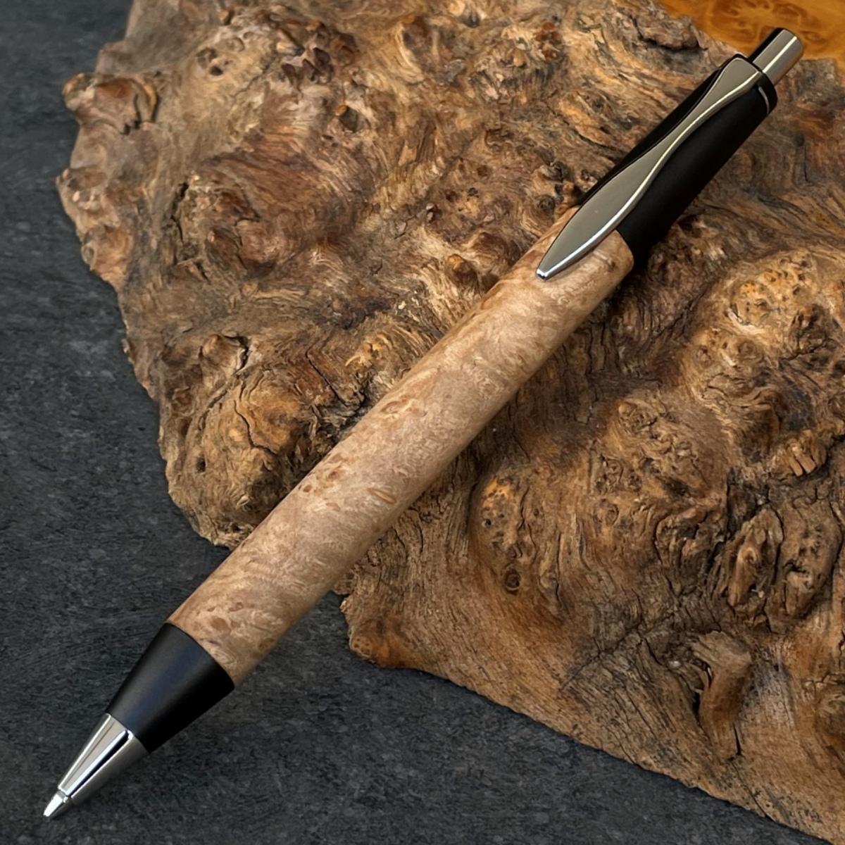 楓瘤・メープルバール   / 2つの内部機構を持つ新感覚の木軸ペン / SINPEN【MP&BP】ゴールド金具 / MUKU屋