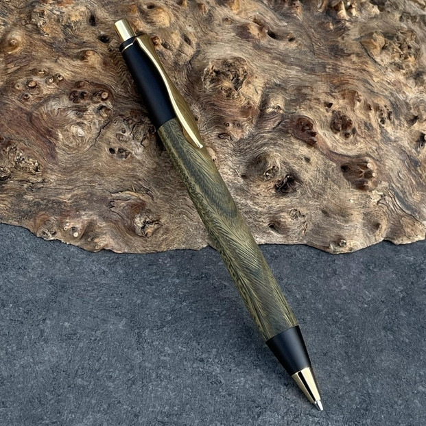 Palosanto・パロサント / 2つの内部機構を持つ新感覚の木軸ペン / SINPEN【MP&BP】 ゴールド金具/ MUKU屋