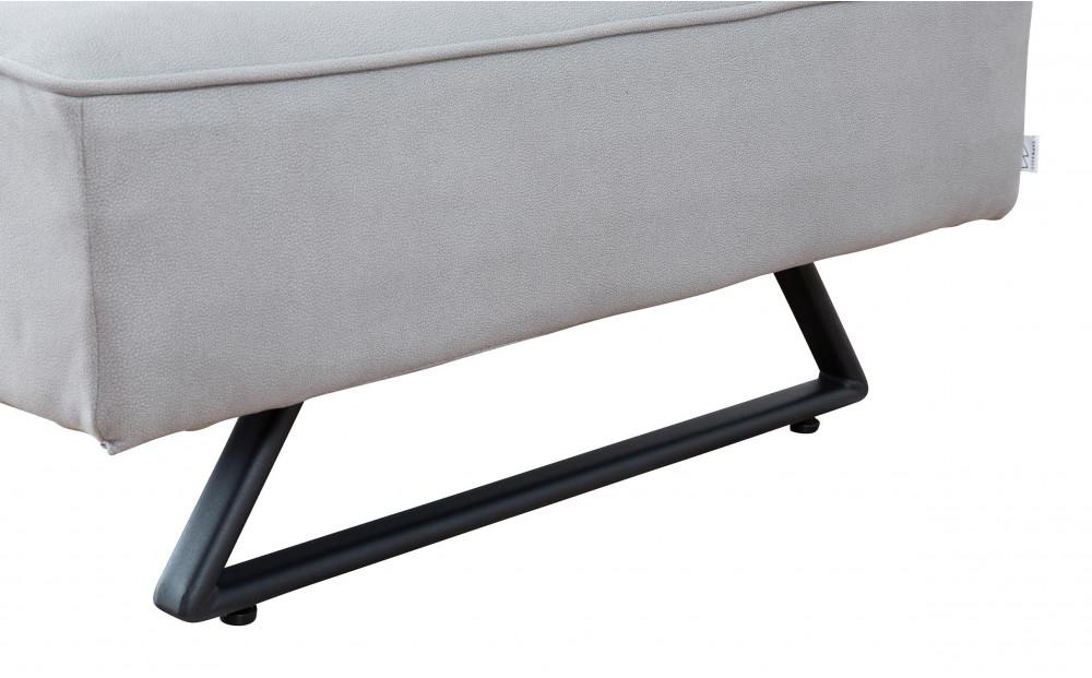 【本体取替カバー(同色)セット】 リバティ2 スツール 65cm ライトグレー【モーブル】【大川家具】