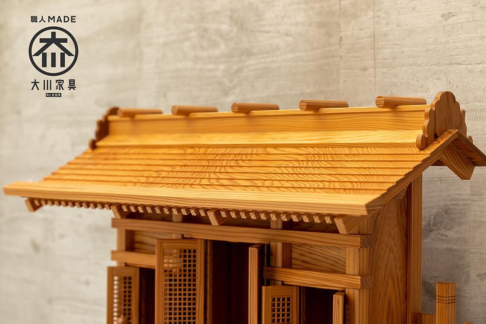 屋久杉 神棚 三社