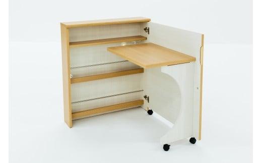 折り畳み収納デスク　畳むんデス