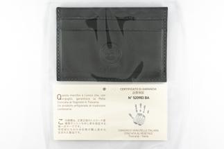 maf pinto レザーカードケース グレー