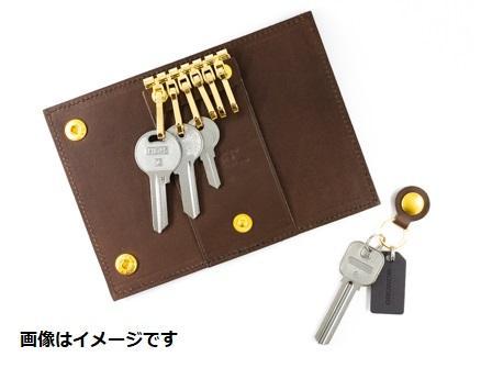 maf pinto レザーキーケース 本革 鍵入れ コンパクト マルチ カードキー ネイビー