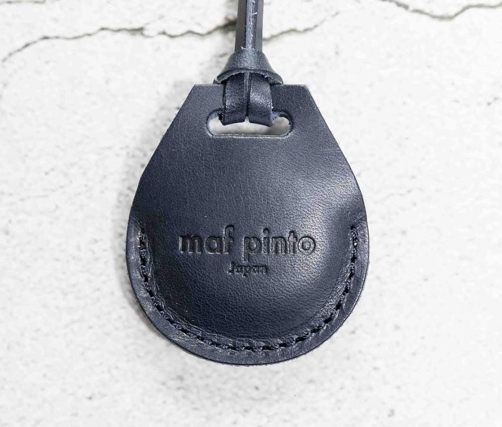 エアタグ用 ケース カバー（フルカバーモデル） レザー 本革 apple airtag 【ネイビー】