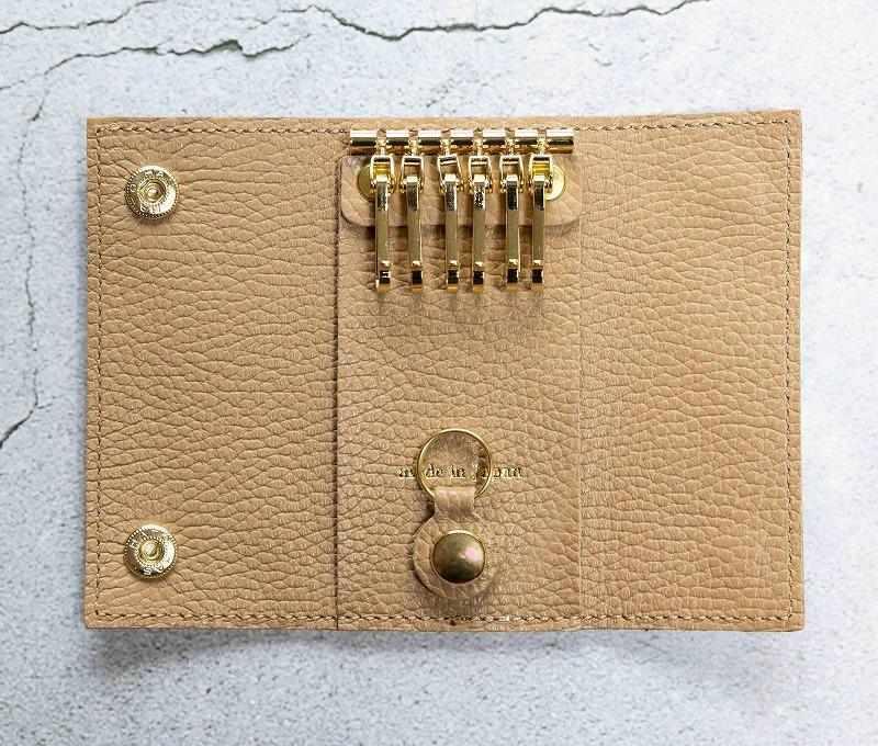 maf pinto (マフ ピント) キーケース カプチーノ ADRIA LINE レザー 本革 日本製