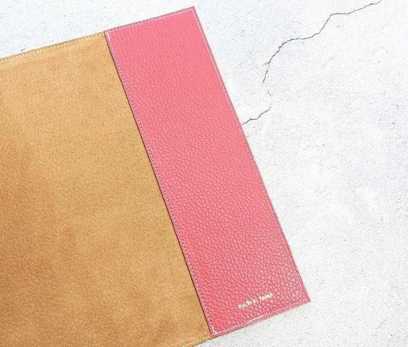 maf pinto (マフ ピント) ノートカバー B5サイズ ピンク ADRIA LINE レザー 本革 日本製