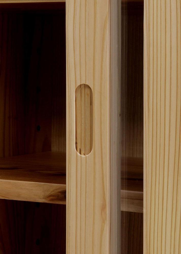 大容量フリーボード 組子デザイン カメヤ家具工芸 大川家具