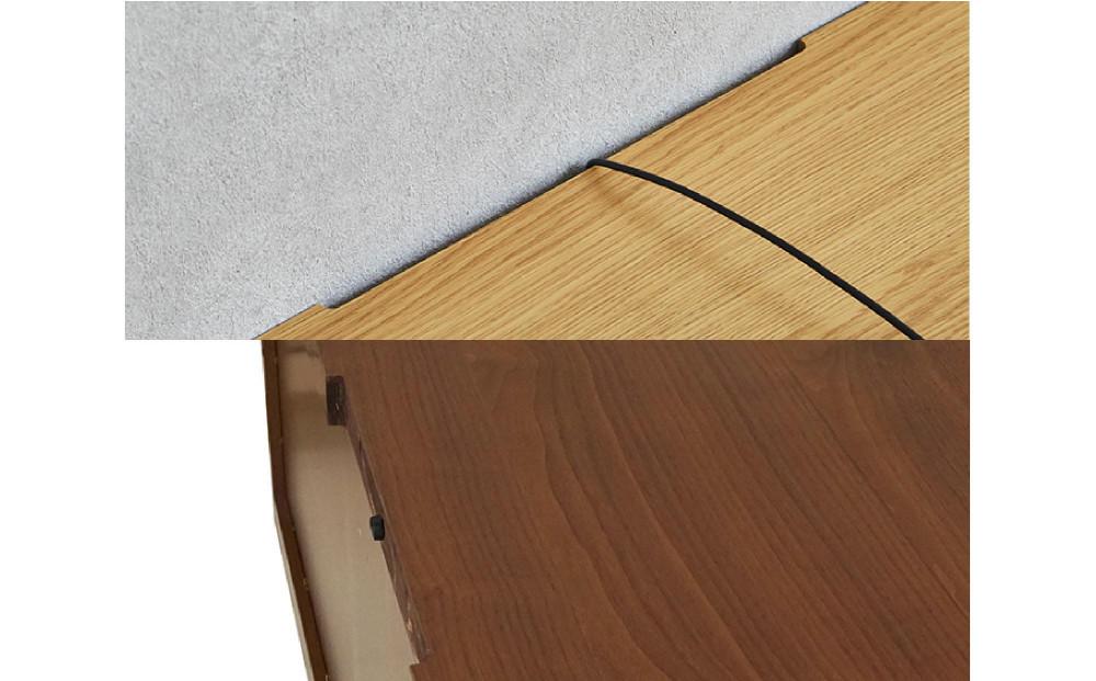 天然木リビング家具アレーグリ(ローボード テレビ台・TVボード)140cm H64【6色】