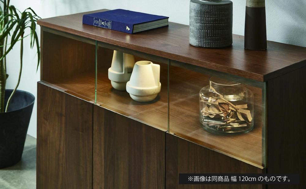 無垢リビング家具NEWイソラ(サイドボード・リビングボード)160cm【2色】