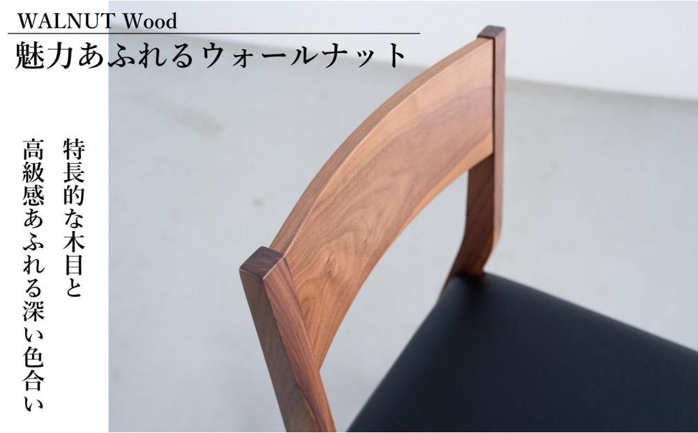 ウォールナット ダイニングチェア DCジャンブル01 オールマイティブラック