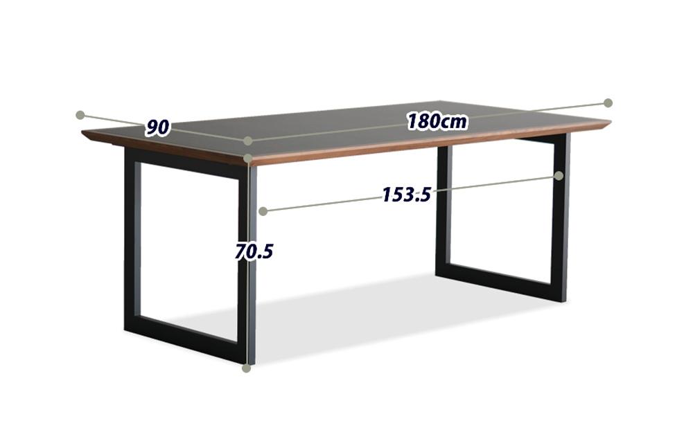 DTMM01-01 DC01 オールマイティブラック ウォールナット 5点 ダイニングセット
