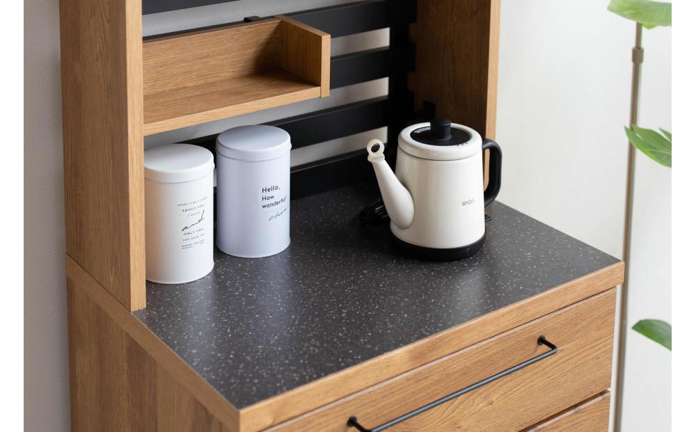 シェイド 60シェルフ 幅59.9 奥行45 高さ180 ミックスカラーでナチュラルシックなダイニングボード