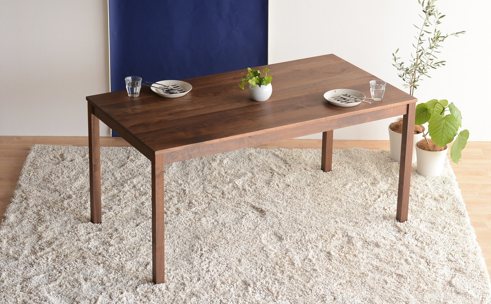 DT01 DC01 BC01 ST01 5点 ダイニングセット ウォールナット オールマイティブラック テーブル 椅子 ベンチ スツール