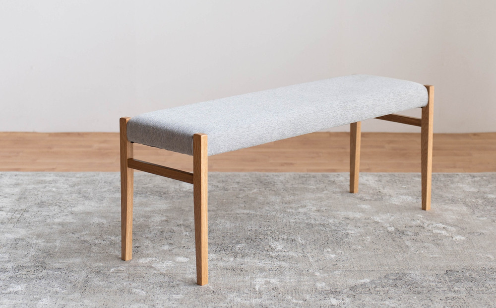 DT02 BC01 3点 ダイニングセット オーク アネルカグレー テーブル ベンチ