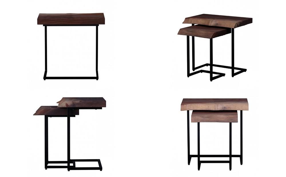 サイドテーブル エンゲージ ウォールナット Mサイズ