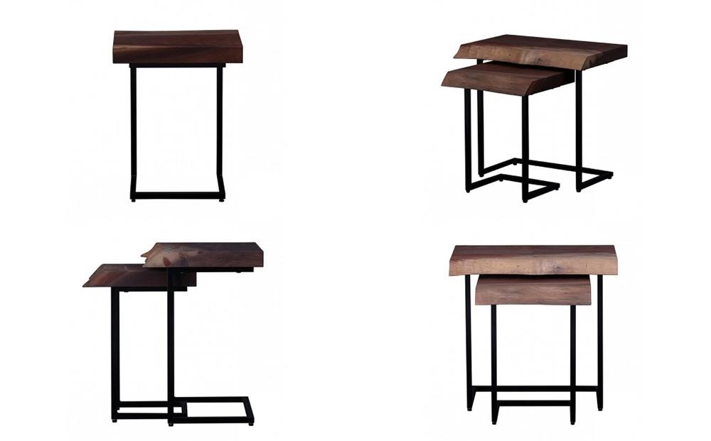 サイドテーブル エンゲージ ウォールナット Sサイズ