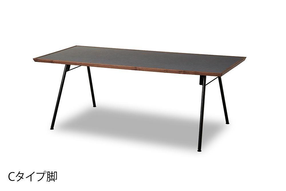 ダイニングテーブル　メグロ180／GY石目