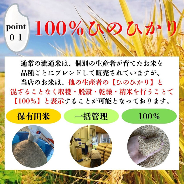 ※10月下旬より順次発送※令和7年産新米ひのひかり100%(自社保有田米) 10kg(小分け真空パック1000g×10) 福岡県 大川市