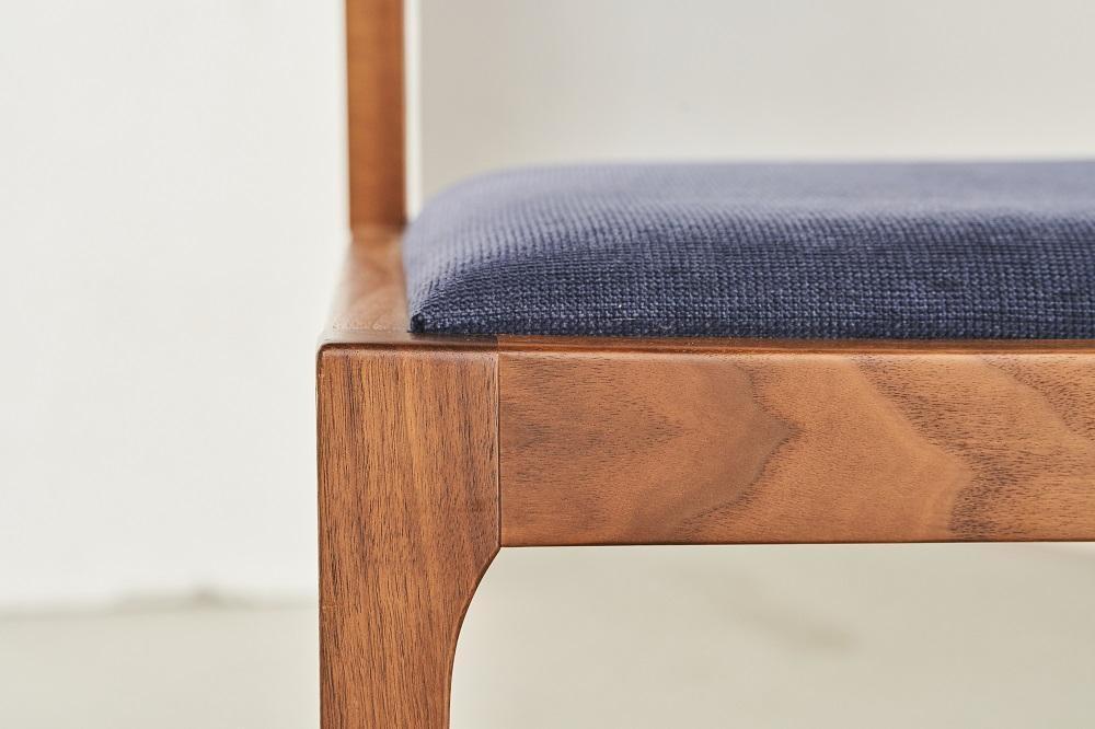 ダイニングチェア ノルディカB ウォールナット無垢材【福岡県・辻製作所】