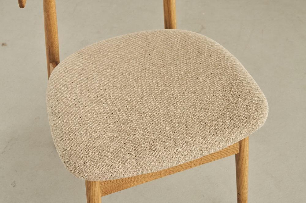 ダイニングチェア MEZZO オーク無垢【大川市・辻製作所】