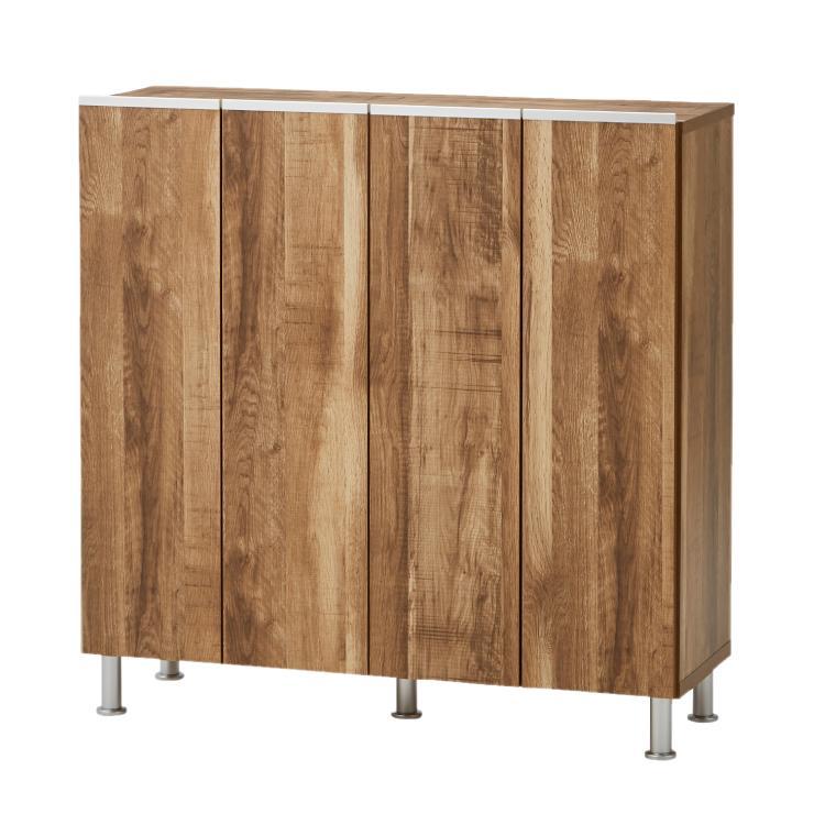 シューズボックス  【リアル 100 LO】 グレイシーオーク