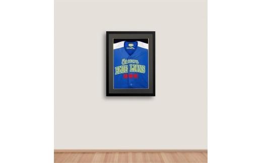 【大川市】 スポフレミニ ユニフォーム額縁（写真なし）【黒】