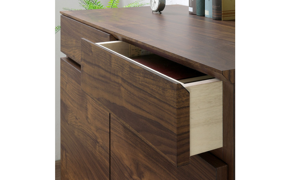 【ウォールナット】大川家具 幅80cm サイドボード-ramsey-ラムジー