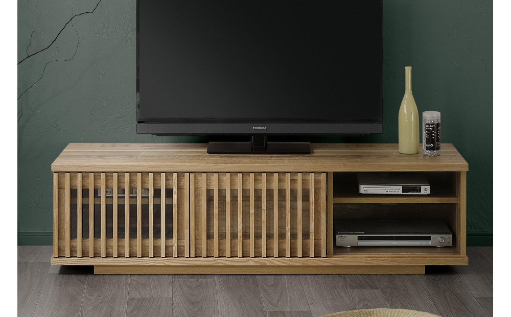 【ナチュラル】大川家具 幅150cm テレビボード -value-バリュー