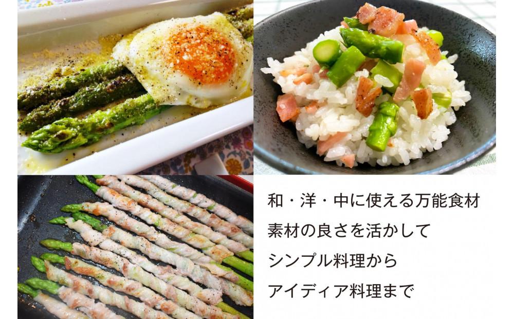 【朝採り直送】春芽アスパラガス 1kg (2L-Lサイズ) 福岡県産 2026年