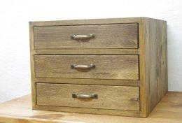 A4書類ケース3段 タテ型