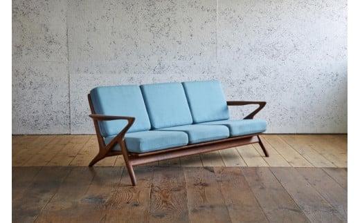 バナード 3Pソファー 掛け心地・触り心地にこだわった、ナカヤマ・ナイズドの北欧デザインを国産でお手元へ。