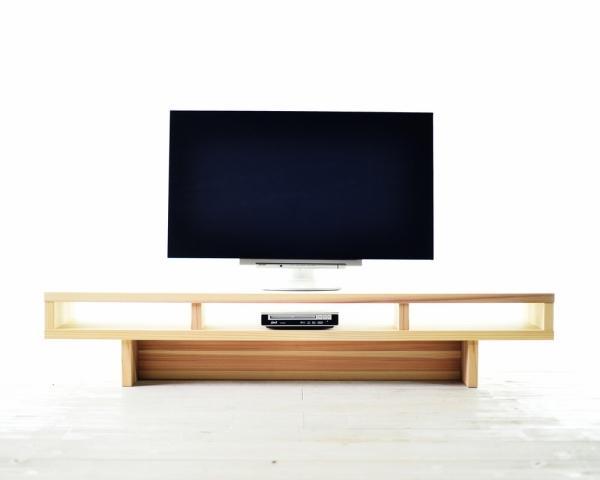 【ナチュラル＆スタイリッシュな国産杉テレビ台】クラブＡＶボード 150 国産杉