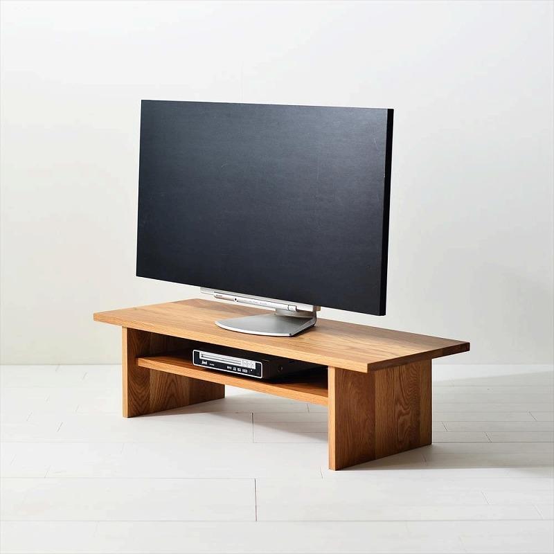 シンプルでおしゃれなテレビボード　konojiＴＶボード90／オーク　テレビ台　無垢材　天然木　ロータイプ　完成品　ローボード　ローテーブル　センターテーブル　パソコンデスク　本棚