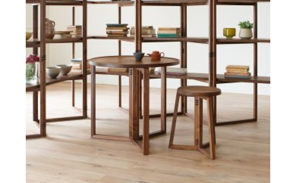 SPAGO Circle Table 070 High walnut