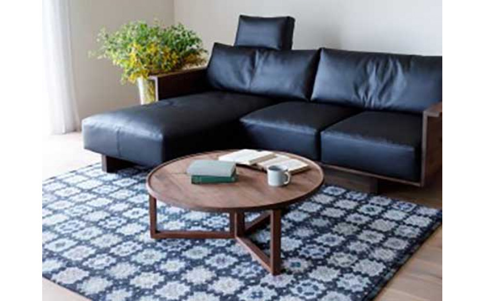 SPAGO Circle Table 098 walnut