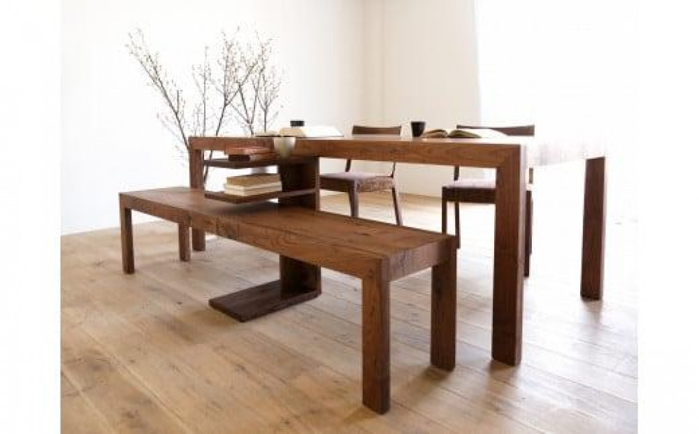 CARAMELLA  Bench wood 126 walnut