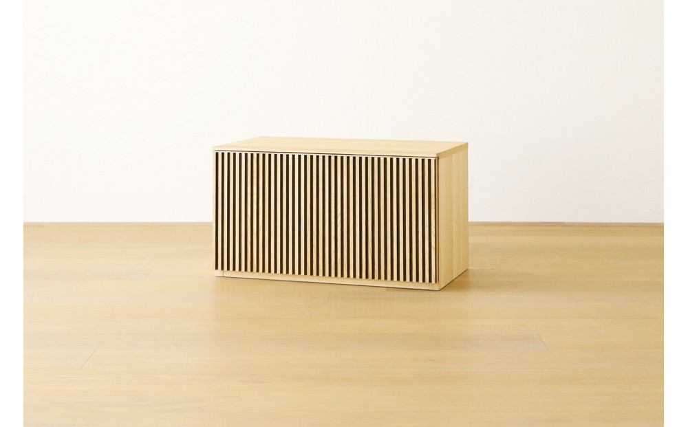 【開梱設置】高野木工 リブシリーズ 75ローボード オーク【10年保証】