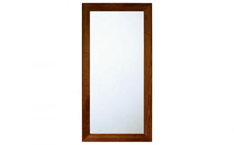 【開梱設置】高野木工 プレーンミラーLARGE89 WN【10年保証】