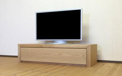 【120TVボード　オーク120cm/オーク・オイルフィニッシュ】扉を閉めたままでもリモコンが効く、天然木オーク材のテレビボード
