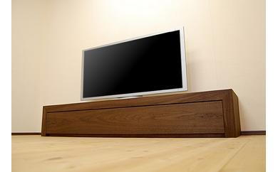 【ICHI テレビボード　194cm】ウォールナット オイルフィニッシュ リモコン対応 シンプルで重厚なデザインのテレビボード