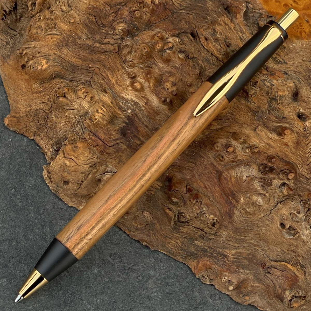 槐・えんじゅ     / 2つの内部機構を持つ新感覚の木軸ペン / SINPEN【MP&BP】 ゴールド金具/ MUKU屋