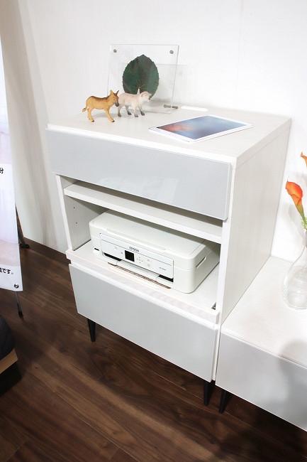 タウン 60マルチキャビネット【ホワイトパール】