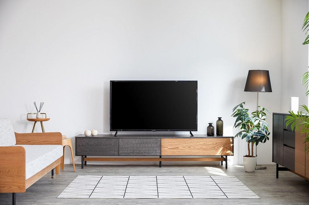 Alvin アルヴィン 180cm AVローボード ＜オークヴィンテージナチュラル＞ 【モーブル】【大川家具】