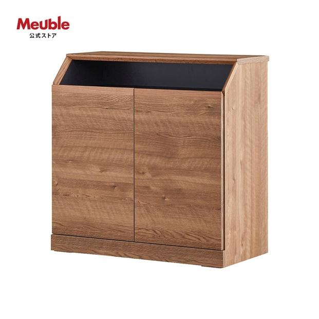 it イット 80cm サイドボード ＜ヴィンテージナチュラル＞ 【モーブル】【大川家具】