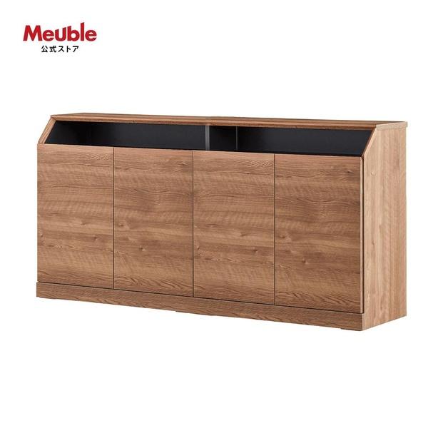 it イット 160cm サイドボード ＜ヴィンテージナチュラル＞ 【モーブル】【大川家具】