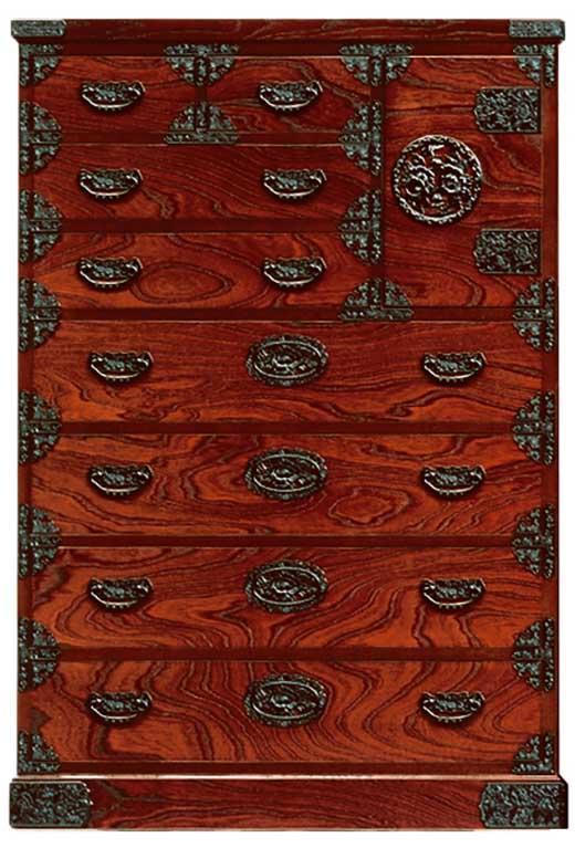 【吉野民芸 30ハイ片開き ※かくし付き】★創業明治40年老舗「境木工」熟練の職人の手により1つ1つ丁寧に作り上げる伝統工芸品「吉野民芸家具」