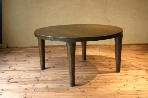 【異邦人 あぐら卓】★さざ波のような優しい表情を持ち、浮造り加工を施した独特の風合いを楽しめます