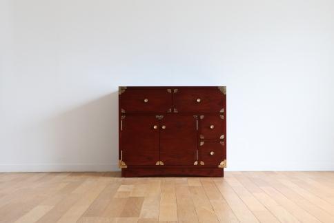 【吉野プレミアム 80キャビネット 吉野色】★創業明治40年老舗「境木工」熟練の職人の手により1つ1つ丁寧に作り上げる伝統工芸品「吉野民芸家具」 モダンな雰囲気をプラスした和モダンインテリア